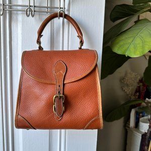 Pebbled Leather All Weather Dooney & Bourke Top Handle Handbag